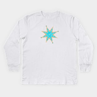 Snowflake Cookie Kids Long Sleeve T-Shirt